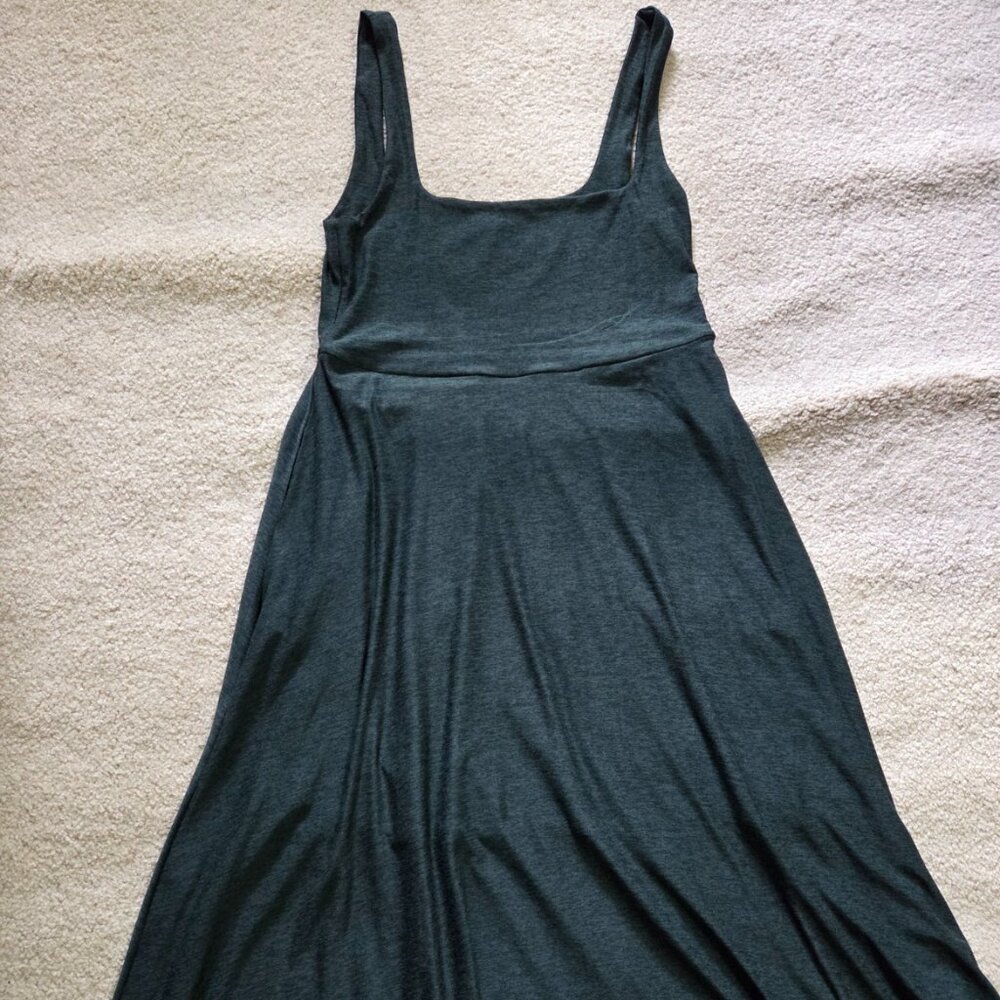 Beyond Yoga Strapless Midi Dress New Without Tags